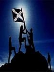 pic for Raising the Saltire